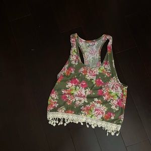 Arizona Jeans Company Boho Crop Top